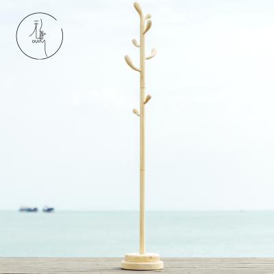 China China Modern Design Cheap Hot Selling Wooden Mantel Clothes SHANDONG GOOD WOOD JIA MU JIA Stand for sale