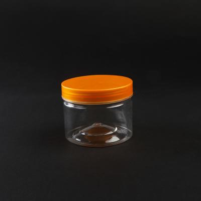 China 85*65mm 190ml/7oz Pet+pp Recyclable Luxury Plastic Cosmetic Jars With PP Caps for sale