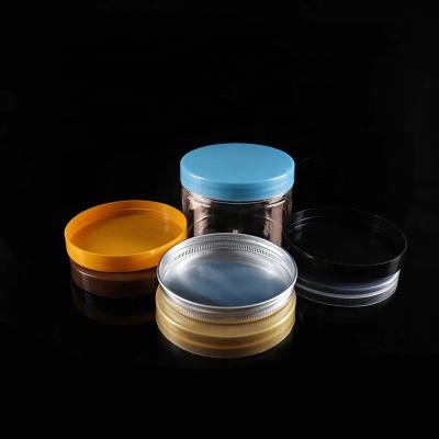 China China Factory Supply 310ml 11oz Clear Plastic Small PET Appearance Cosmetic Candy Jars Food Grade Container Able For Skin Care Cream for sale