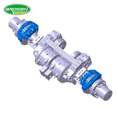 China Electric Vehicle Brogen Motor 3 Phase 80KW Integrated Electric Shaft For 4.5t-6.5tT Light Trucks for sale