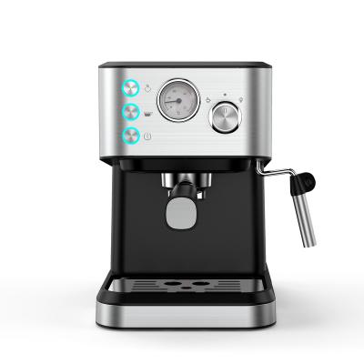 China Automatic Coffee Coffee Machine Steam Milk Froth Portable Electric Drip Overheat Protected Coffee Maker for sale