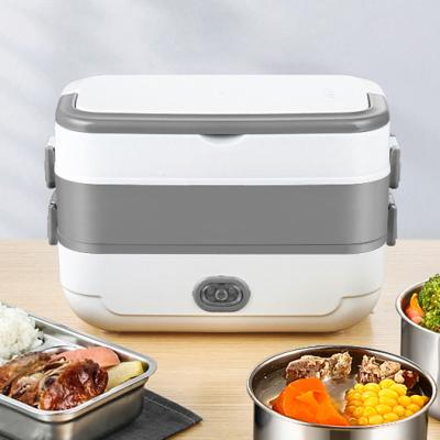 China Portable Lunch Box Modern Electric Heating Cooking Take Away Smart Heater Lunch Box for sale