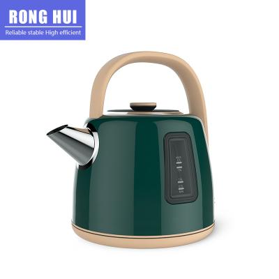 China 360 Degree Rotating Base 1.7L Large Capacity Stainless Steel Piping Korean Electric SS Water Potobelo Tea Kettle for sale