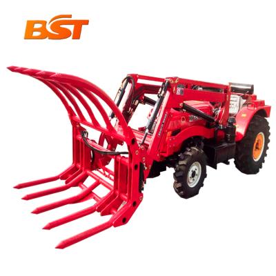 China Hotels TONLINE Mechanical Excavator Log Grab Attachment For Tractor for sale