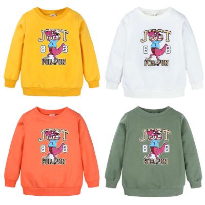 China Autumn Kids Long Sleeve T-shirt Boys Girls Child Baby Sweatshirt Tops Long Pullover Tee Clothes Top for sale