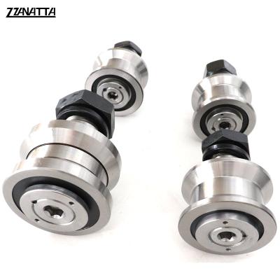 China Used for track roller bolt cam roller bearing guide rail cnc machine stud type wheel ZU115 for sale