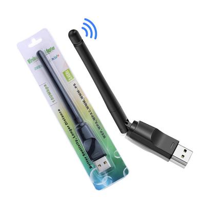 China USB Network Card MTK7601 Desktop Wireless Desktop 150M Wireless Wifi Receiver RTL8188 Built-in 2DB Antenna for sale