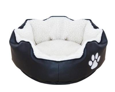 China Good Quality Sustainable Waterproof Leather Egg Shaped Pet Sofa Bed OEM / ODM for sale