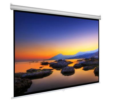 China Electric 100 Inch - 400 Inch 4k Projector Screen Motorized / Electric Projection Screen With RF Remote Control for sale