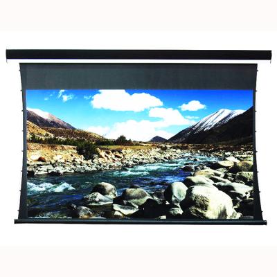 China 2016 useful luxury electric motorized projection screen 120