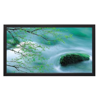 China Popular Selling Full HD View 300 Inch Fixed Frame Projector Screen For Indoor for sale