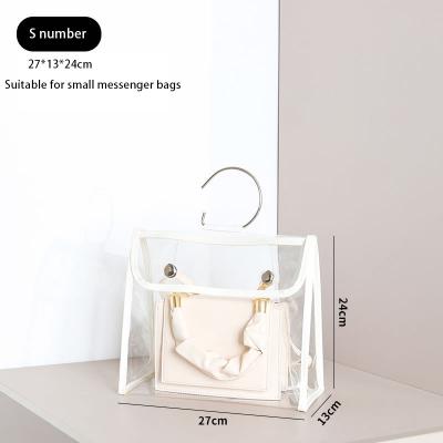 China Disposable Handbag Dust Bags Pinch Storage Organizer for Closet, Hanging Zipper Storage Bag for Handbags for sale