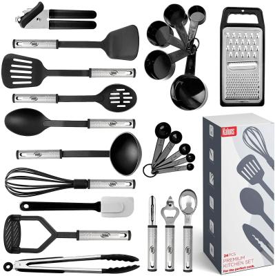 China Hot Selling Household Stocked 11 Piece Kitchen Silicone Accessories Cooking Tools Utensils Set for sale