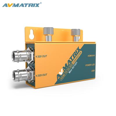 China AVMATRIX HDMI 3G-SDI to micro mini SC1221 converter for sale