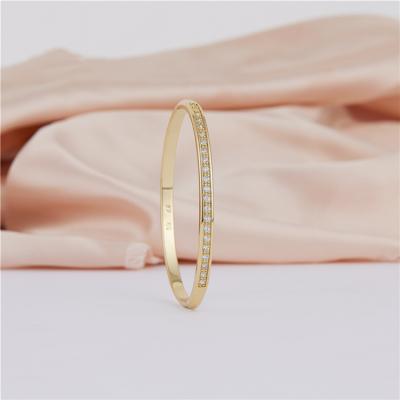 China Auction sale elegant simple exquisite bracelets 2021 new best women's environmental friendly and simple personality atmosphere gold fashion for sale