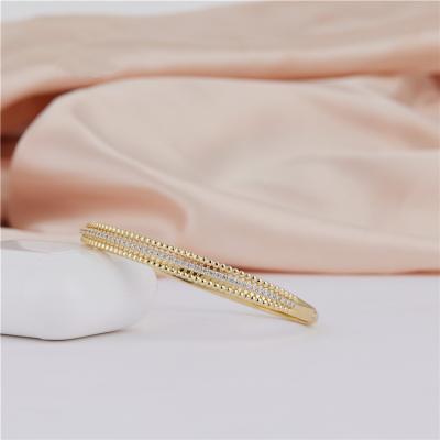 China Auction sale elegant simple exquisite bracelets 2021 new best women's environmental friendly and simple personality atmosphere gold fashion for sale