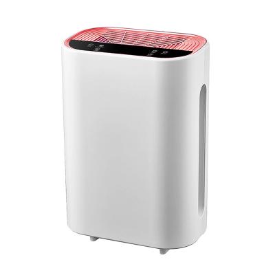 China LEEYO Hotel PM2.5 Sensor Smart Display Desktop Air Purifier with True Hepa Filter Home Air Purifier for sale