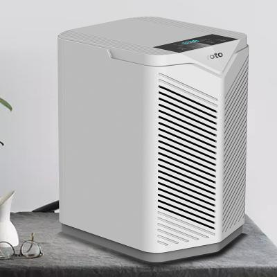 China LEEYO Commercial Portable Hotel HEPA Filter Desktop Air Purifier With Remote Control for sale