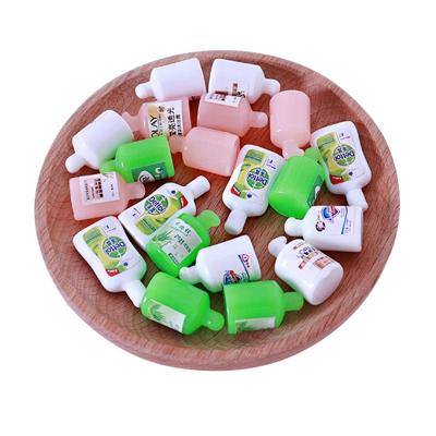 China Whole Wholesale Mini Resin Simulation Resin Kawaii Country Liquid Soap Bath Dew Manual Creative Miniature Charm DIY for sale