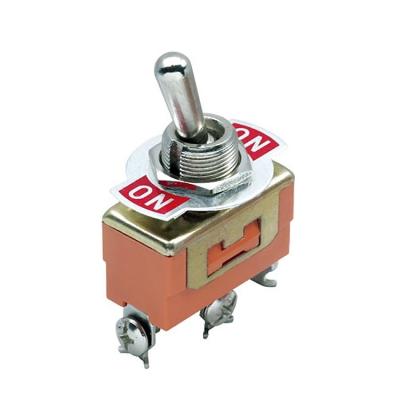 China Terminal 3P E-TEN (B) 2A/3A 250VAC 1122 orange rocker PA66/PC ON-OFF-ON momentary switch for sale