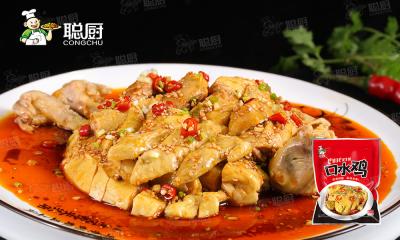 China Gedünstetes gesundes essfertige Mahlzeit-salziges gedämpftes Huhn mit Chili-Sauce 170g zu verkaufen