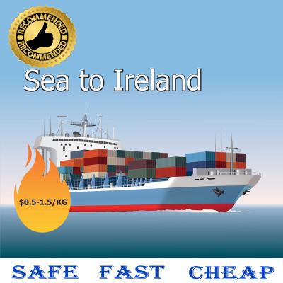 China Fast Delivery International Sea Logistics Shipping China To Ireland YUANXUN for sale