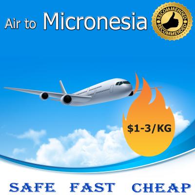 China Cheapest air freight from china to Micronesia YUANXUN shipping rates for sale