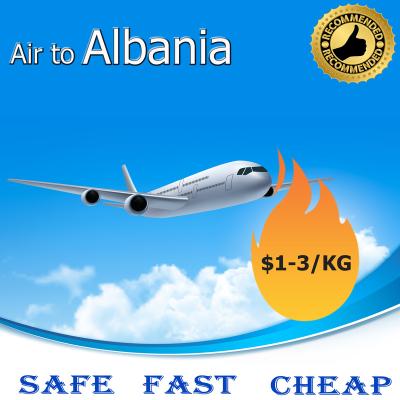 China Cheapest air freight from china to Albania YUANXUN shipping rates for sale