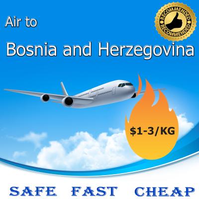 China Cheapest air freight from china to bosnia YUANXUN shipping rates for sale