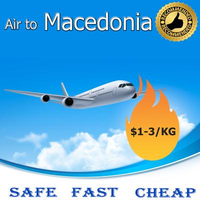 China Cheapest air freight from china to macedonia YUANXUN shipping rates for sale