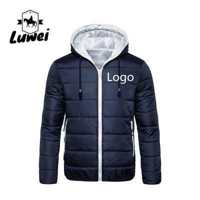 China Reversible Custom Designer Chaquetas Bubble Puffer Zip Plus Size Work Jacket Softshell Parka Winter Service Coat For Man for sale