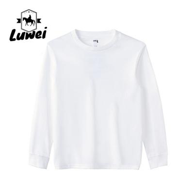 China Quality Long Sleeve T-shirt Pullover Cotton Color Anti-wrinkle Long Sleeve Quality T-shirt Pure Custom Transfer T-shirt for sale