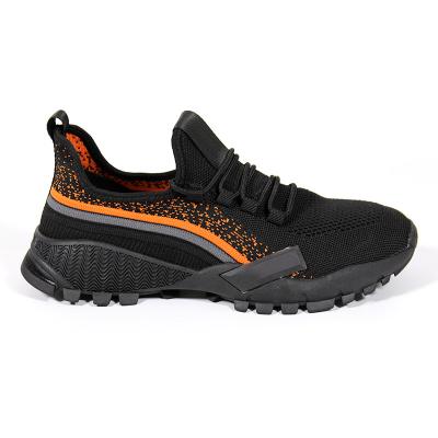 China 2021 new men's lace-up sports shoes lace up men's shoes light weight comfortable breathable walking sneakers for sale