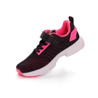 China Fashion\Hot Selling Comfortable\Durable\Breathable\Lit Mesh Fabric Hool Loop Comfortable Lace Up Casual Shoes Girls Sports Women Sneakers for sale