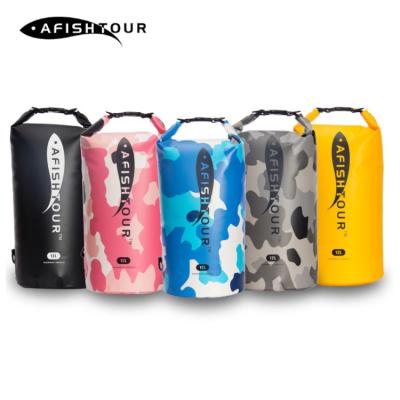 China OEM Waterproof Custom Proof Cylinder Office Backpack Outdoor Floating PVC Logo Boating Hiking Kayaking Water Waterproof Water Sports Dry Bag for sale