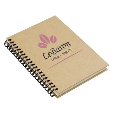 China Cheap Custom Recycled Hardcover Promotion Gift Item Cardboard Notebook for sale