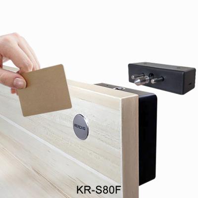 China Locker ; cabinet ; Electronic Embedded Invisible Hidden Drawer KERONG RFID Card Cabinet Lock For Locker Drawer for sale