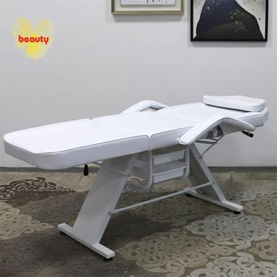 China Modern Adjustable Beauty Salon Massage Table Spa Beauty Treatment Bed Massage Bed for sale