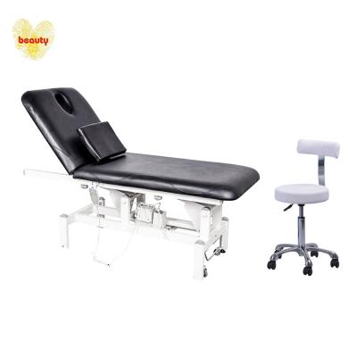 China New Design Spa Salon Furniture Treatment Table Modern Electric Facial Thai Massage Bed Full Set for sale