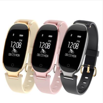 China 2020 Fitness Tracker Rate Monitor Wrist Smartband Lady Band Fashion S3 Wristband Women Girl Fitness Tracker PK Z18 Female Heart Activity for sale