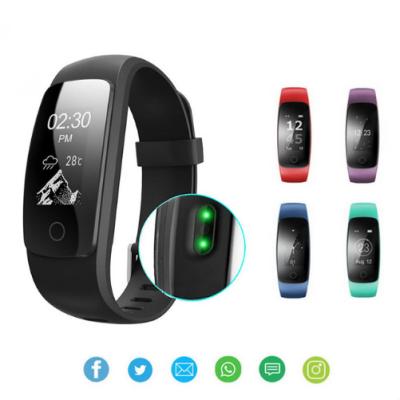 China Heart Rate Monitor ID107Plus Heart Time Rate Monitor Smart Band Bracelet ID107 Plus Wristband Health Fitness Tracker For Android IOS for sale