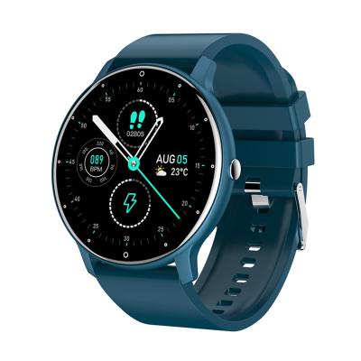 China GPS Navigation Smartwatch ZL02 With Heart Rate Tracking Dafit Round Unisex Full Touch Display Smart Watch ZL02 for sale