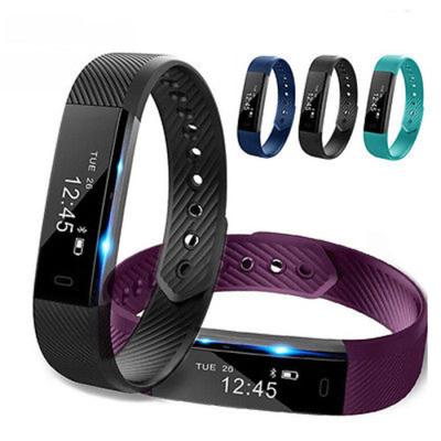 China Newest ID115 Smart Band - Veryfit 2.0 APP ID115 Smart Bracelet Fitness Tracker Pedometer Activity Monitor Smart Band for sale