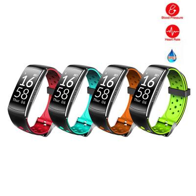 China Q8 Band Watch Fitness Tracker Waterproof Smart Heart Rate Blood Pressure Pedometer 68mAh for sale