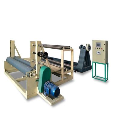 China Automatic CLOTHING Roll Rewinding And Slitting Machine For Tarpaulin Fabric for sale