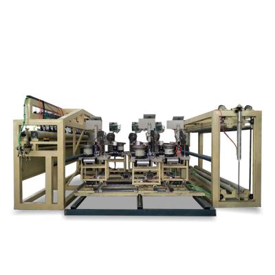 China Automatic Advanced PVC Welding, Grommet and Combine Cutting Tarpaulin Welding Machine for sale