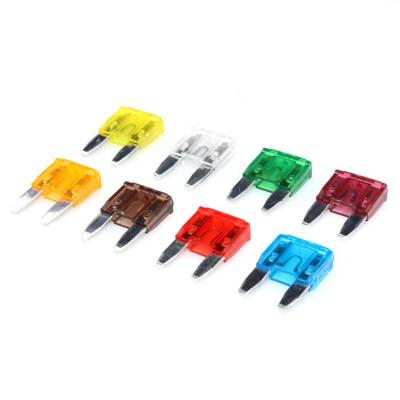 China Automotive 1A--30A 32V Car Plug-in Fuse Mini Type Blade Auto Fuse for sale