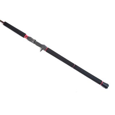 China Inflatable boat fishing rod carbon stock heavy saltwater insert type alu bent heavy butt rod for boat fishing rod for sale