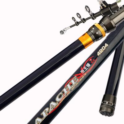 China 9/10th Carbon Apache Carbon Distance Sea Pole Superhard Tuning Casting Shore Casting Long Section Anchor Fishing Rod Wholesale for sale