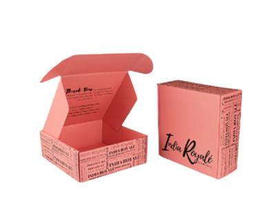 China Recyclable Wholesale Luxury Custom Logo Shipping Mailing Packaging Cardboard Boxes for sale